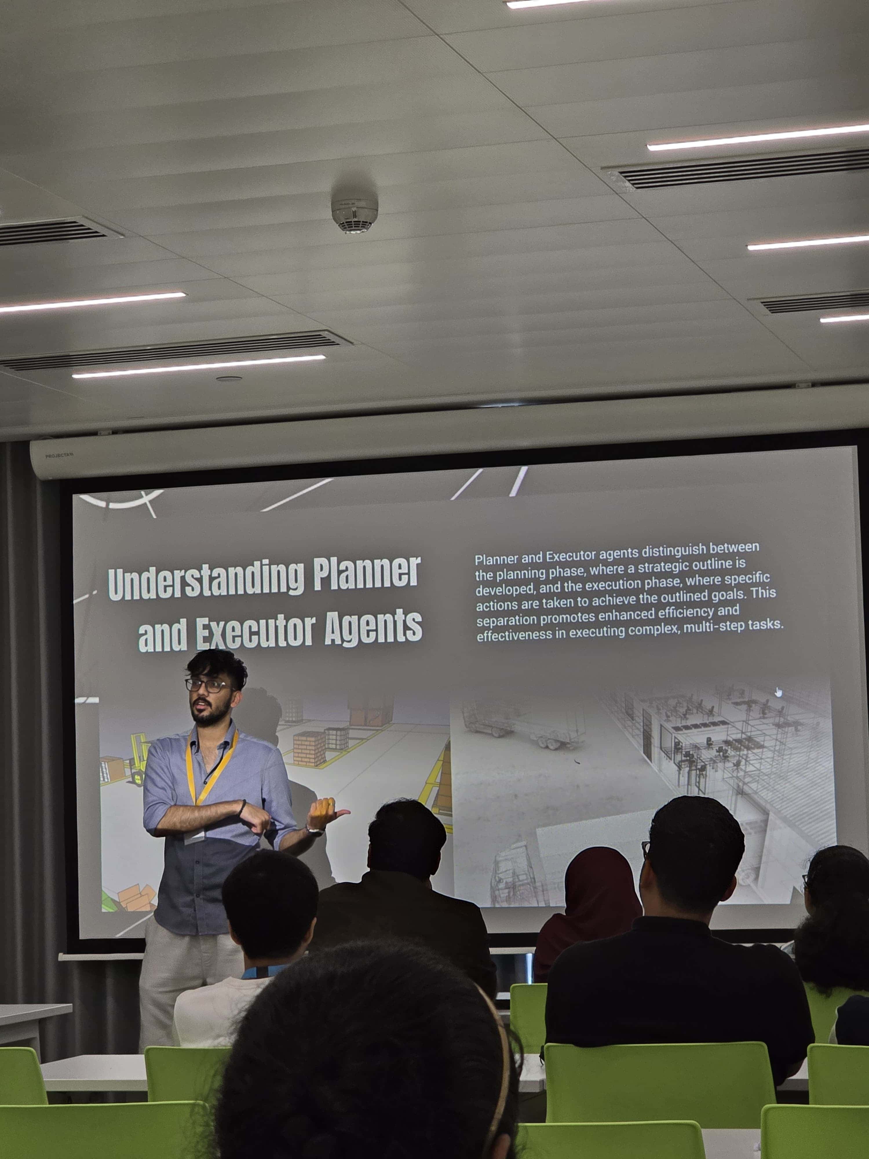 AI Agents Workshop at Heriot-Watt University Dubai - Photo 2